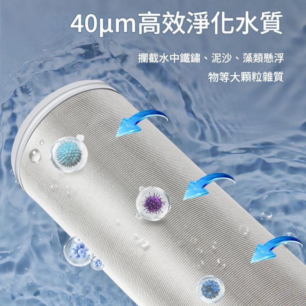 Small pre-filter, , large