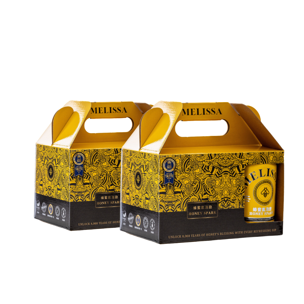 【Melissa】蜂蜜氣泡飲330ml 12入(6入裝X2盒）, , large