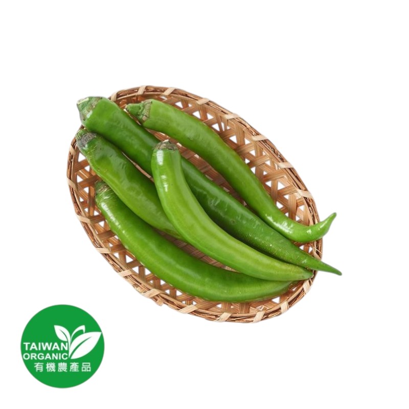 有機綠辣椒100g, , large