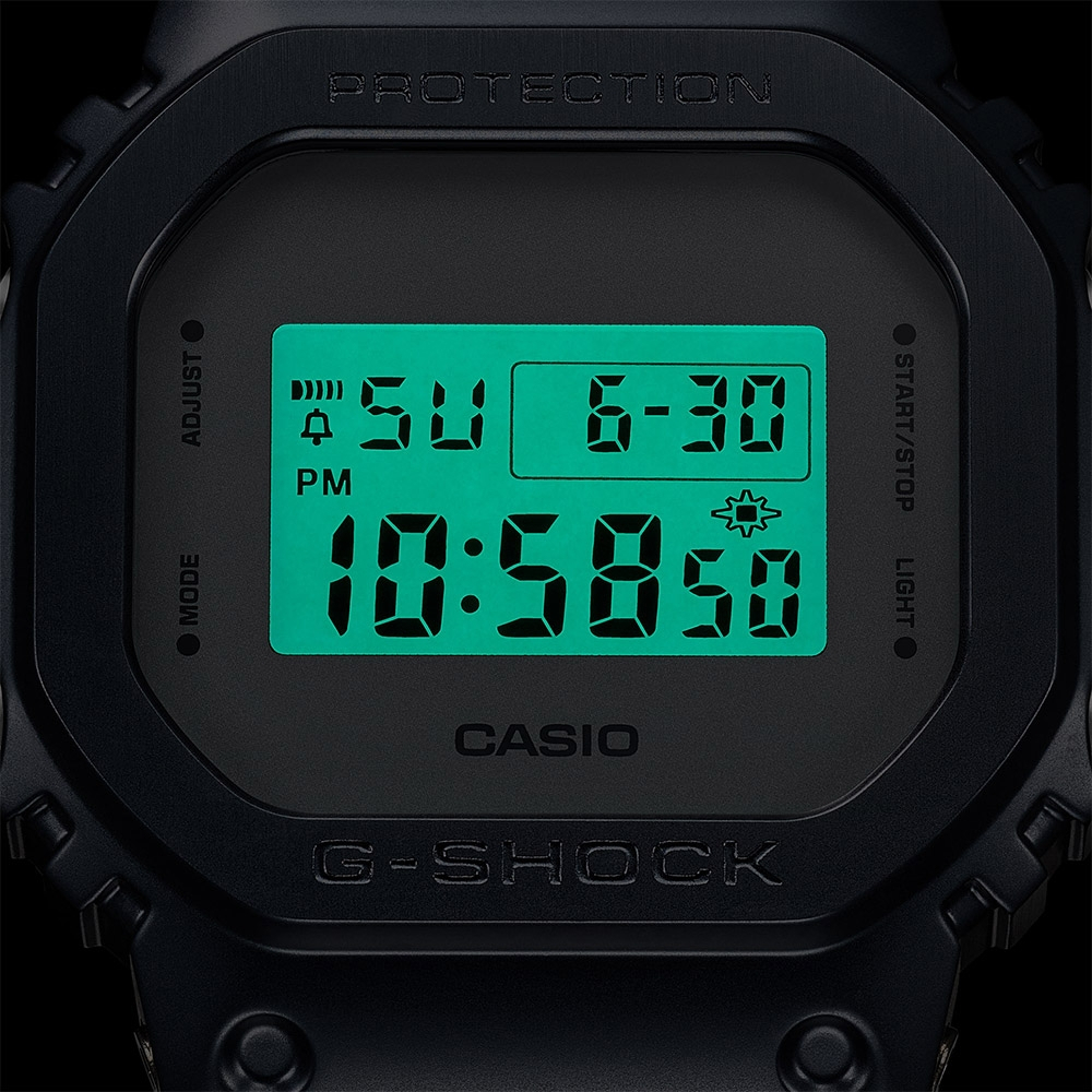 CASIO 卡西歐 G-SHOCK 霧灰漸層 半透明電子錶 GM-5600MF-2, , large
