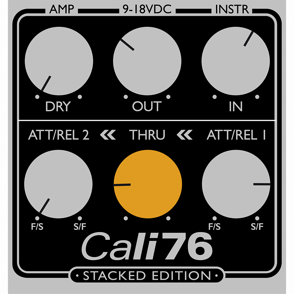 Origin Effects Cali76 Stacked Compressor Black 壓縮 效果器 【敦煌樂器】, , large