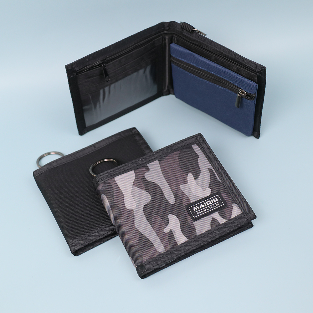 【MQ】多功能對折短夾 附零錢包 短夾 學生錢包, , large