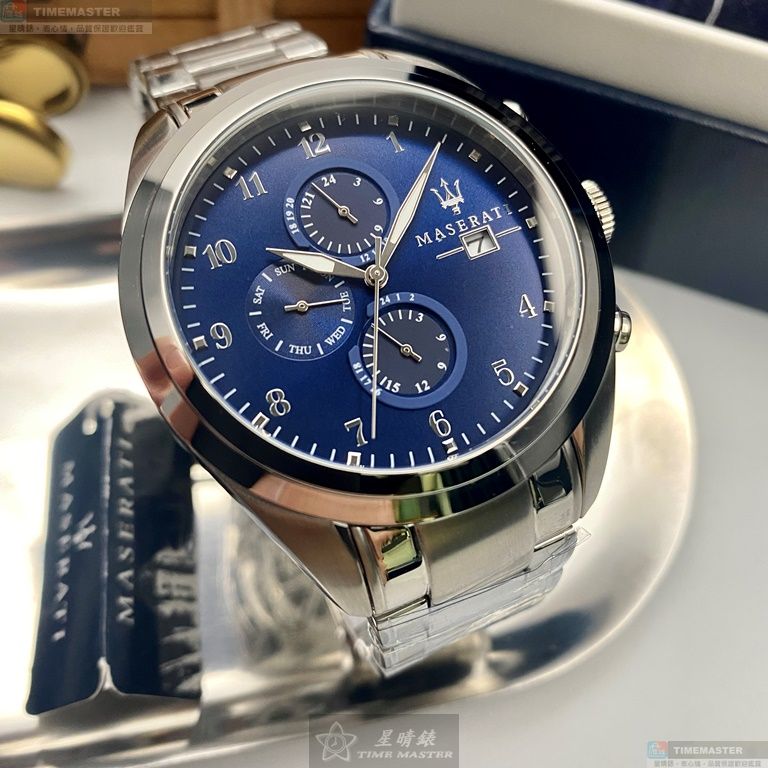 [TIMEMASTER] MASERATI watch, 46mm, R8853112505