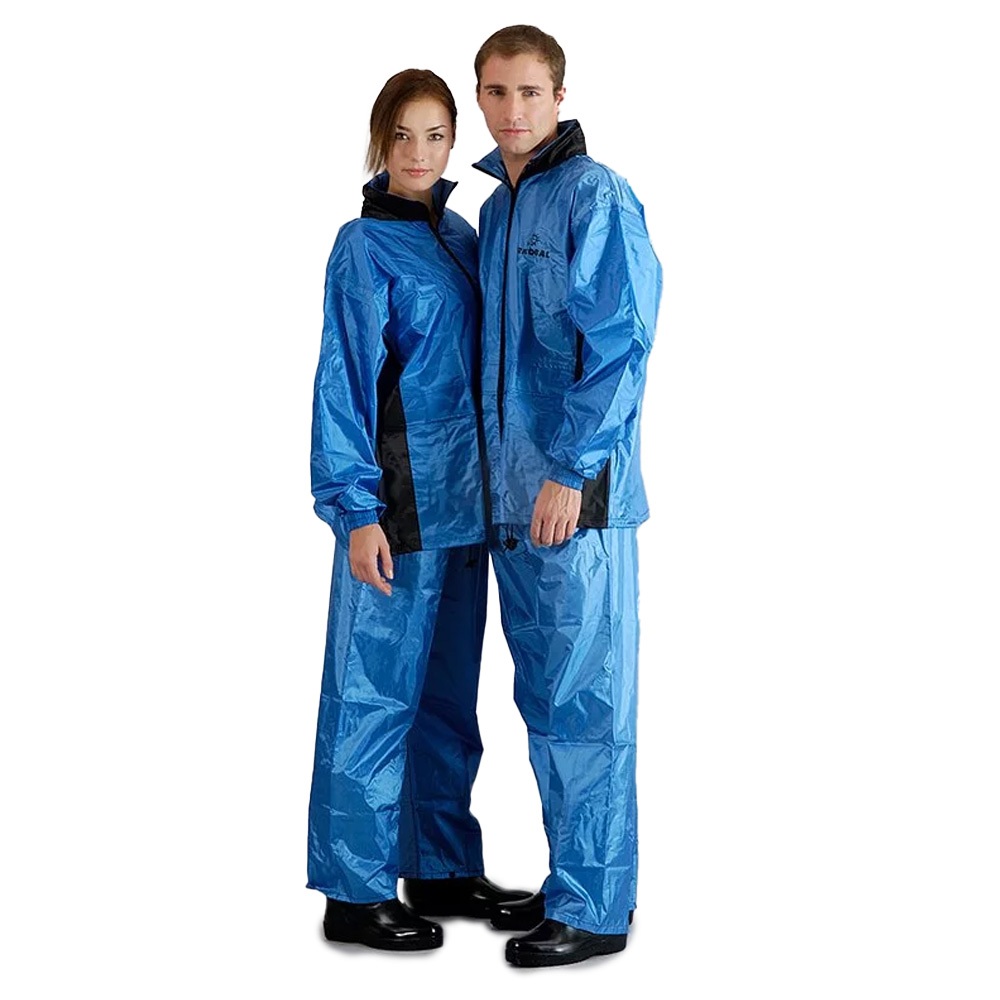 Tianlong brand colorful casual raincoat detachable rain hat three-dimensional cut windproof and rainproof blue multi-size/L, XL, 2XL, 3XL, , large