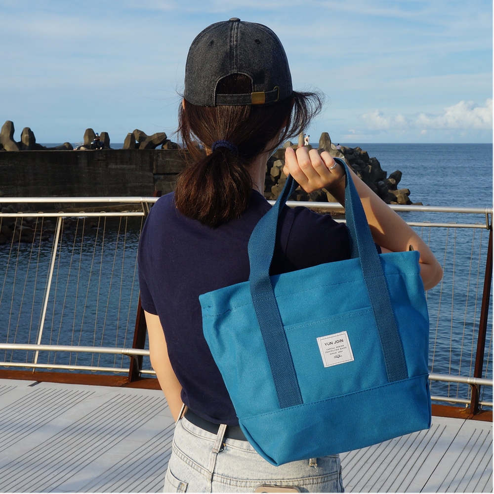 ■五金微鏽出清商品■ 帆布三用休閒托特包 手提 肩背 側背 夏日休閒風 帆布包, , large