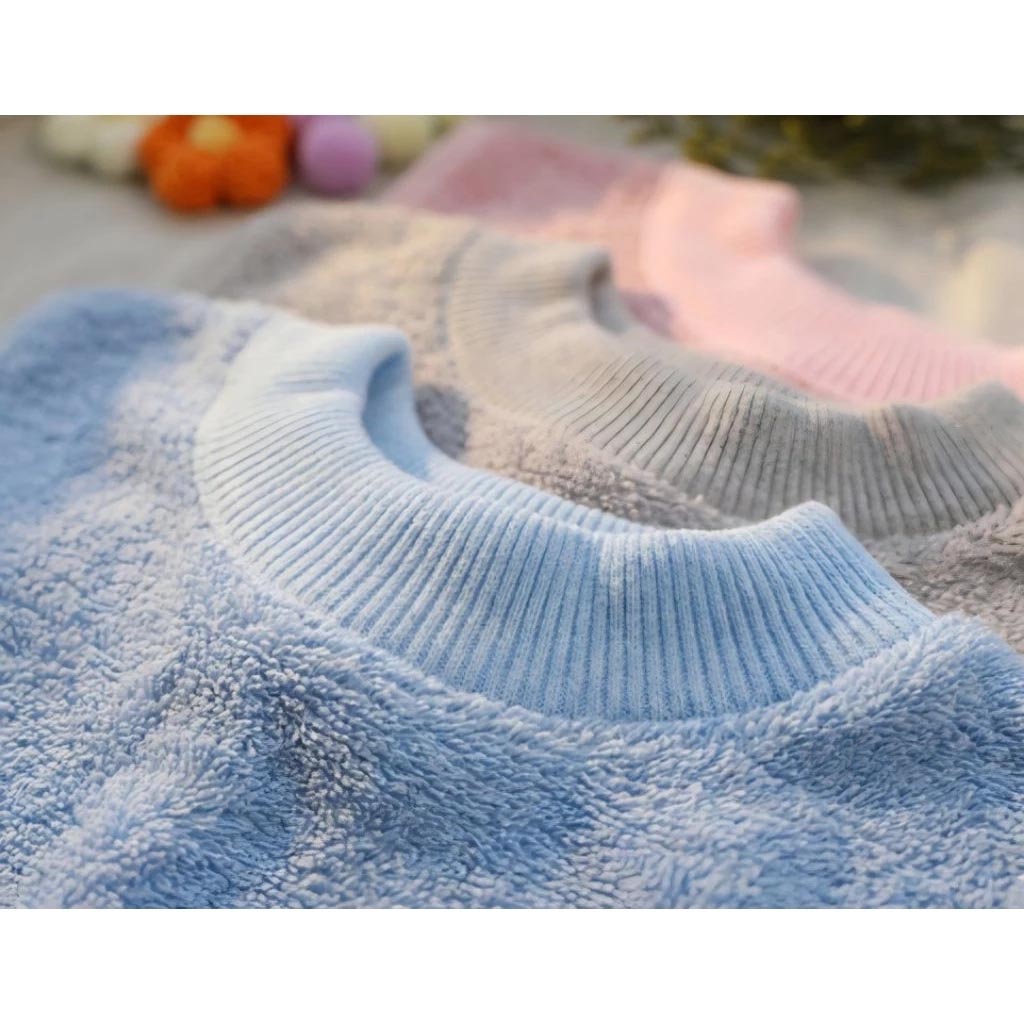 [Kaimei Cotton Industry] 12 pieces in a set, random, excellent, MIT made in Taiwan, skin-friendly, soft, pure cotton, absorbent children's bibs, solid color stripes, , large