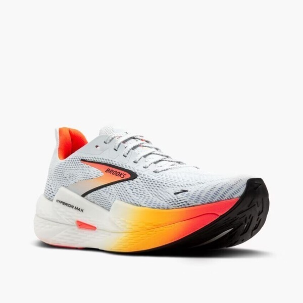 Brooks Hyperion Max 2 女 慢跑鞋 運動 路跑 推進加速象限 灰 橘黃 [1204231B443], , large
