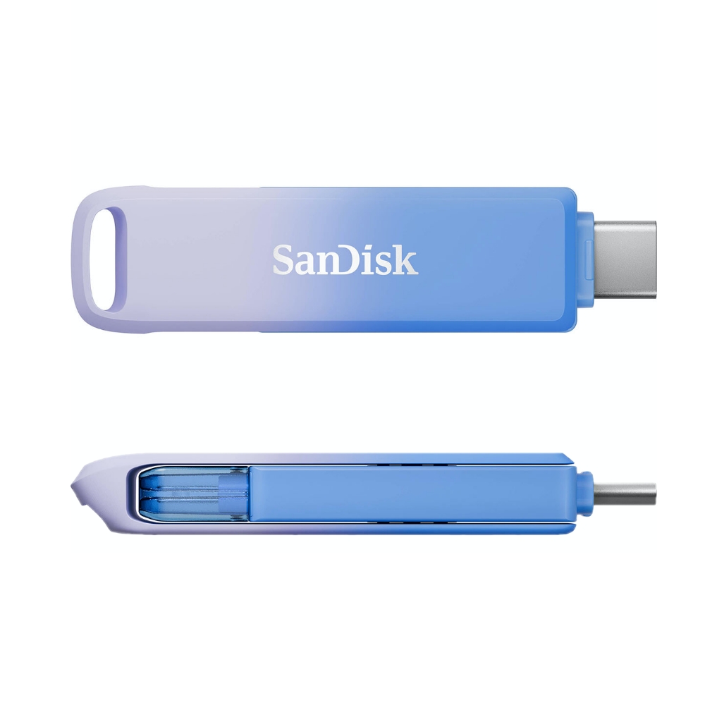 【SanDisk】Creator Phone Drive 128G 旋轉 OTG USB 3.2 蘋果 Type-C 隨身碟, , large