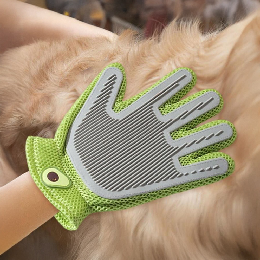 Pet Grooming Glove, , large