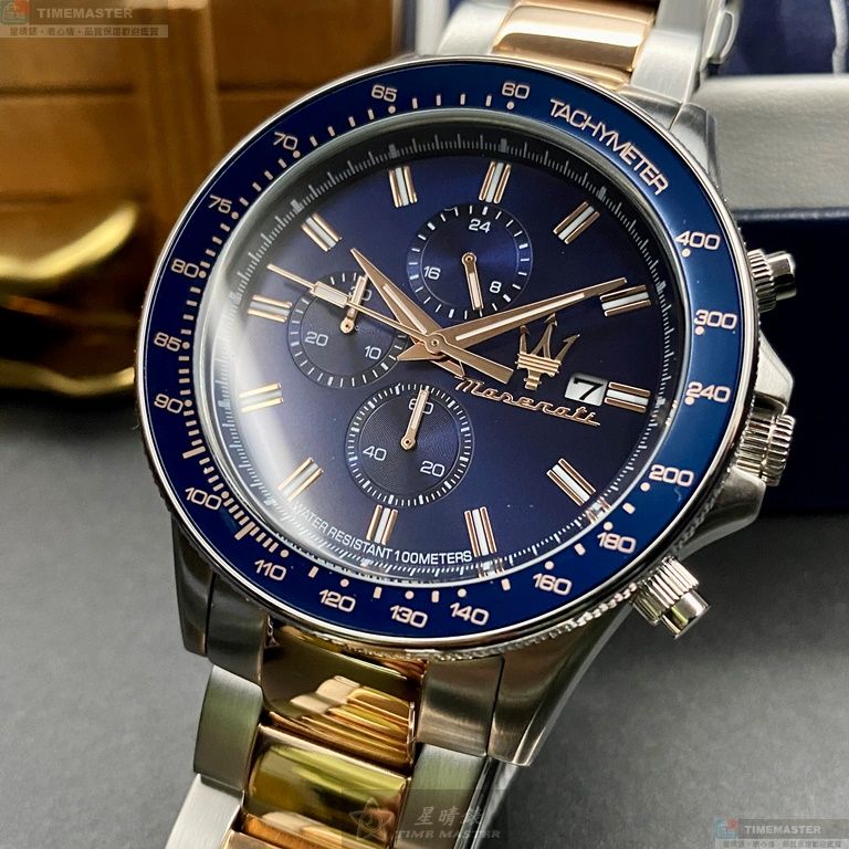 [TIMEMASTER] MASERATI watch, 44mm, R8873640012, , large