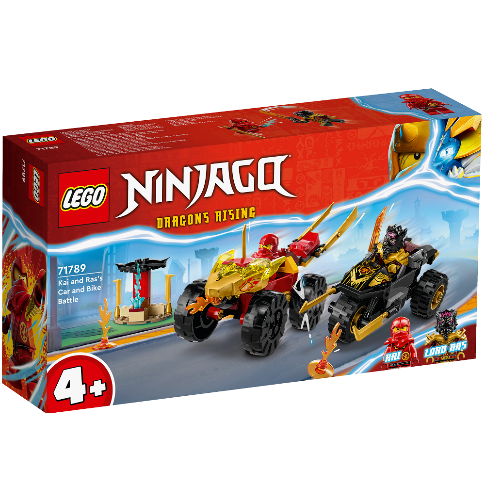 LEGO Kai and Rass Car and Bike Battle, , large
