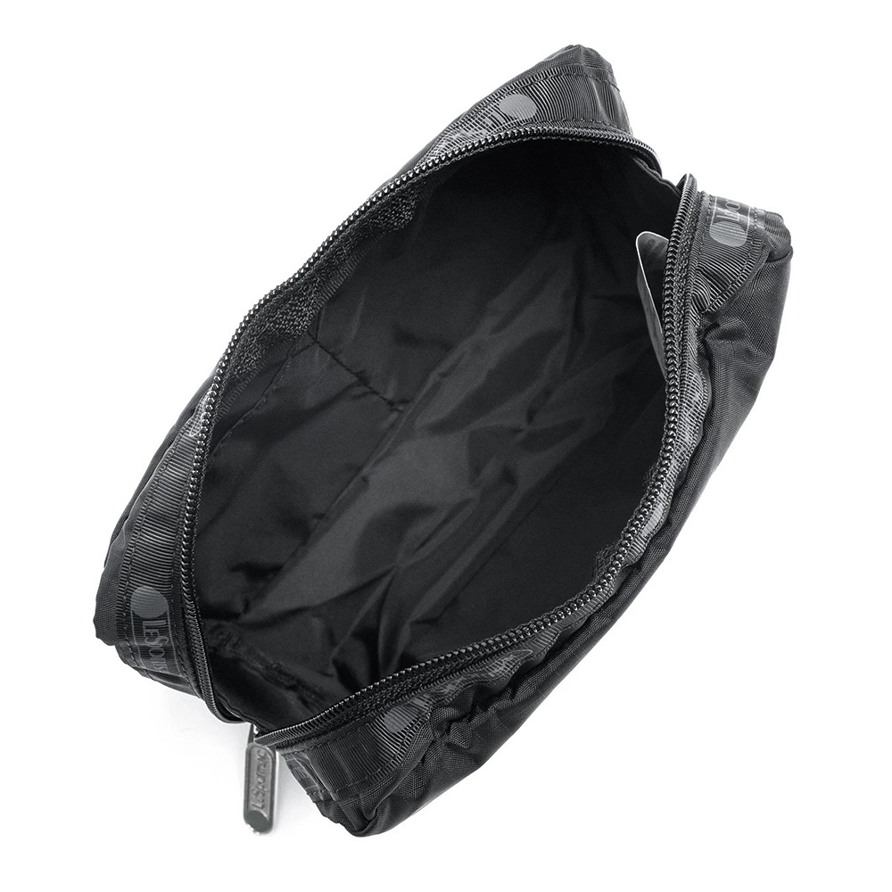 |快速出貨|Lesportsac RECTANGULAR COSMETIC 經典長形化妝包-經典黑, , large
