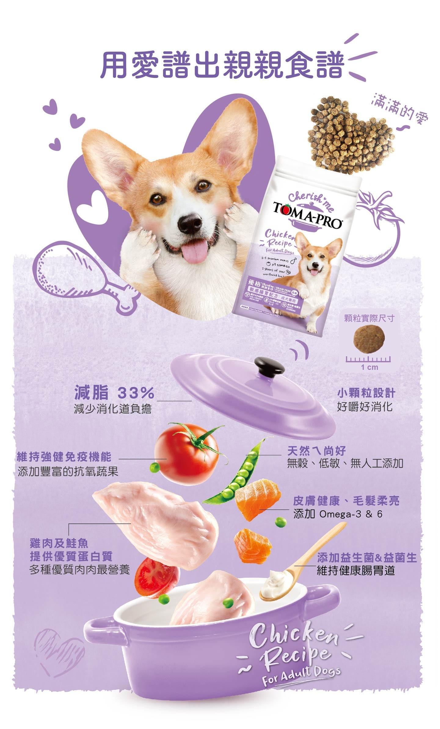 【拉拉寵物小舖】優格 狗飼料 TOMA-PRO 親親系列 成犬 敏感腸胃 14磅 無穀 低敏感, , large