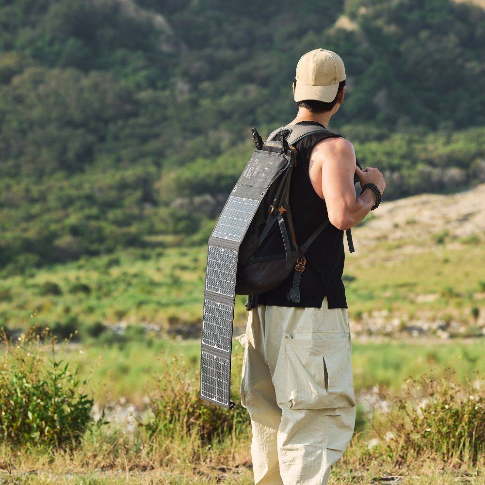 【MIRENEX】emirai EMRS30 高機動30W冒險太陽能電池板！用陽光為手機、行動電源充電！, , large