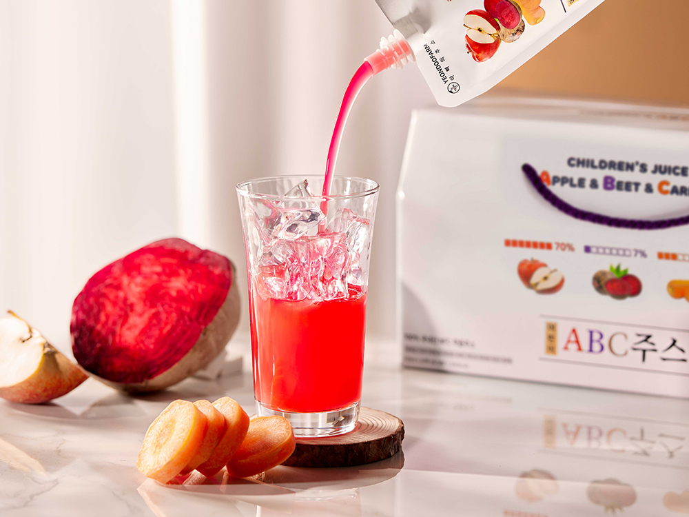 【韓國YEONDOOFARM妍杜農場】NFC 100% 兒童ABC蔬果汁 10入/散裝 贈保溫(冷)便當手提袋, , large