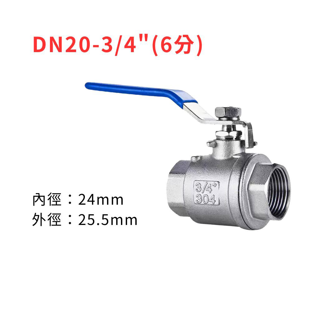 304 stainless steel nutplate with internal threads at both ends 3/4 (6 points) DN20, , large
