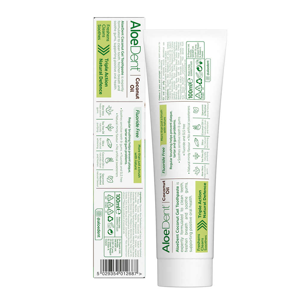 Aloe Dent Coconut Toothpaste, , large