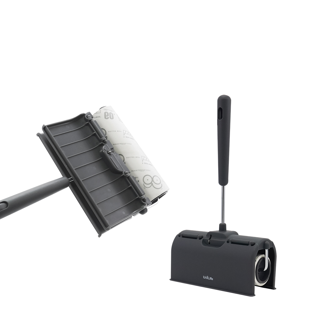 掀蓋式短柄膠黏拖把-60周-2支