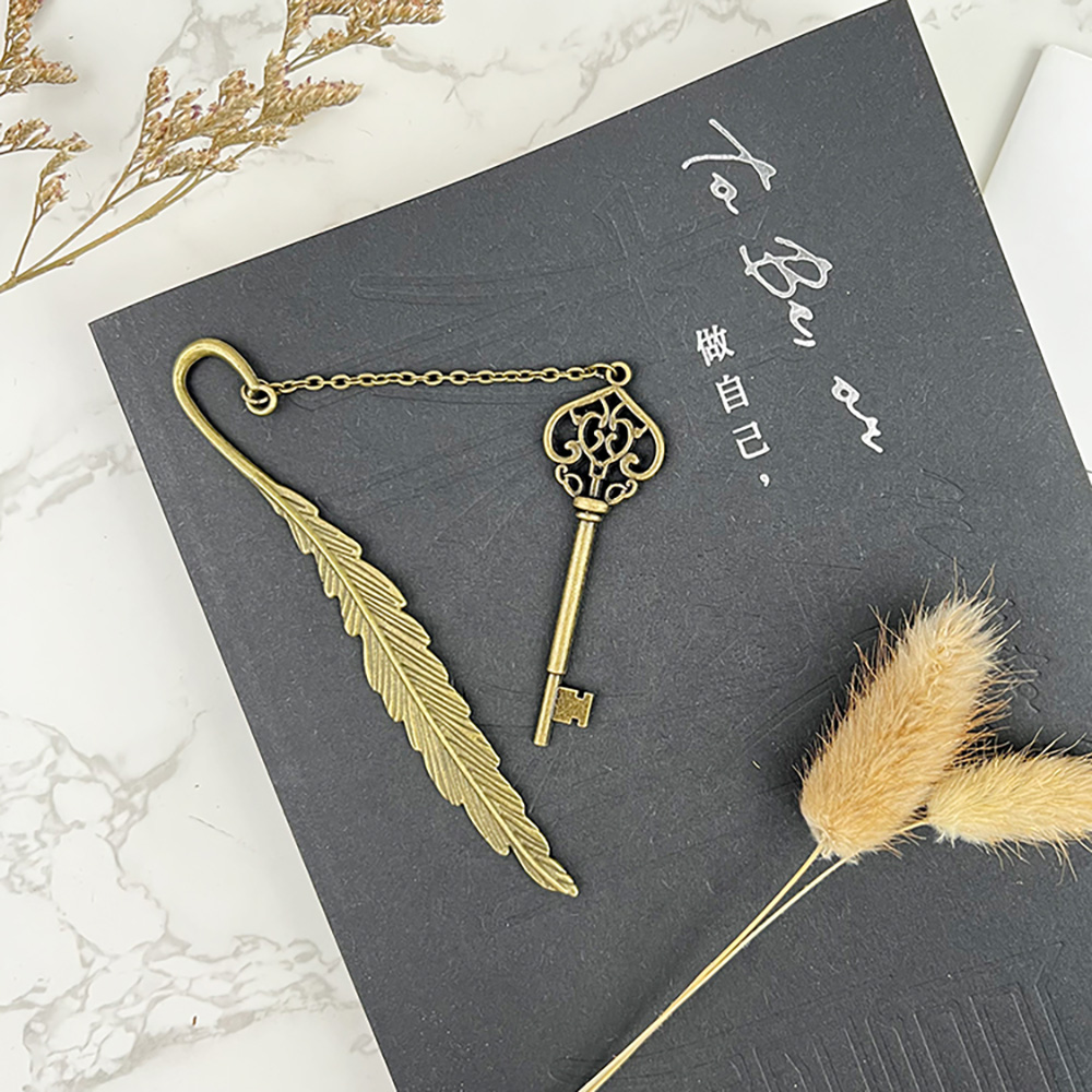 metal-feather-bookmark, , large