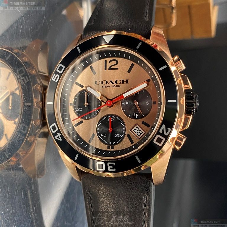 [TIMEMASTER] COACH watch, 44mm, CH00063