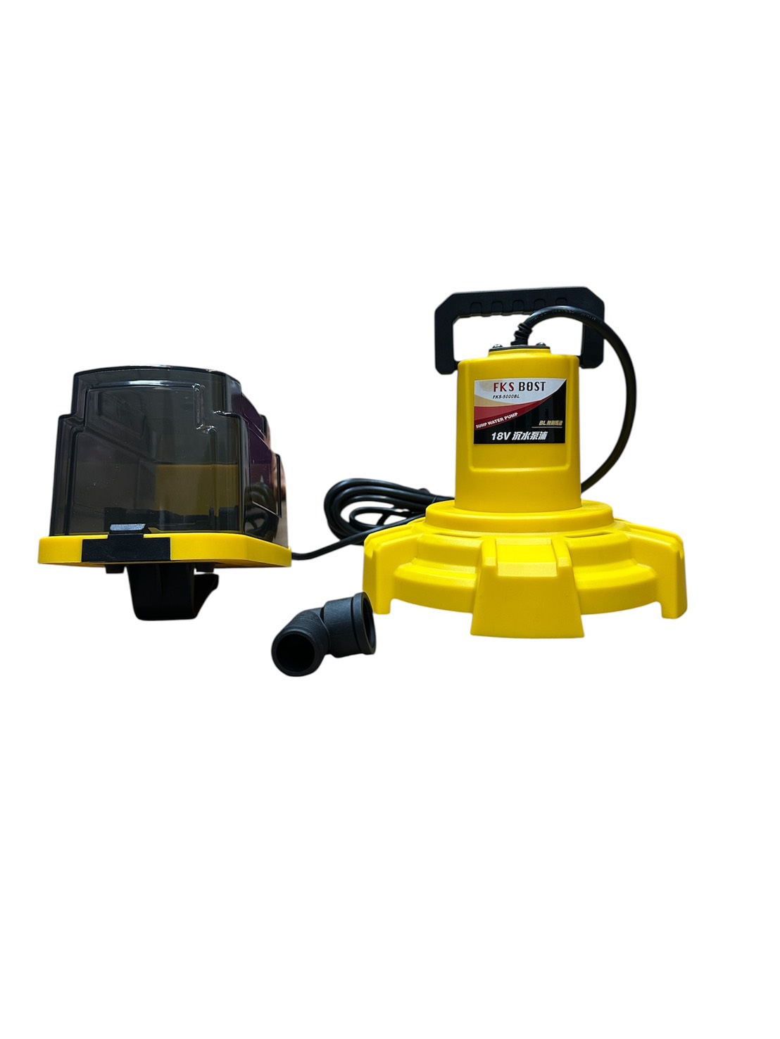 WIN五金 FKS BOST 18V無刷沉水泵浦 <FKS-5000+6.0電池組> 污水泵浦 水龜 抽水機 抽水馬達 沉水馬達 積水排除, , large
