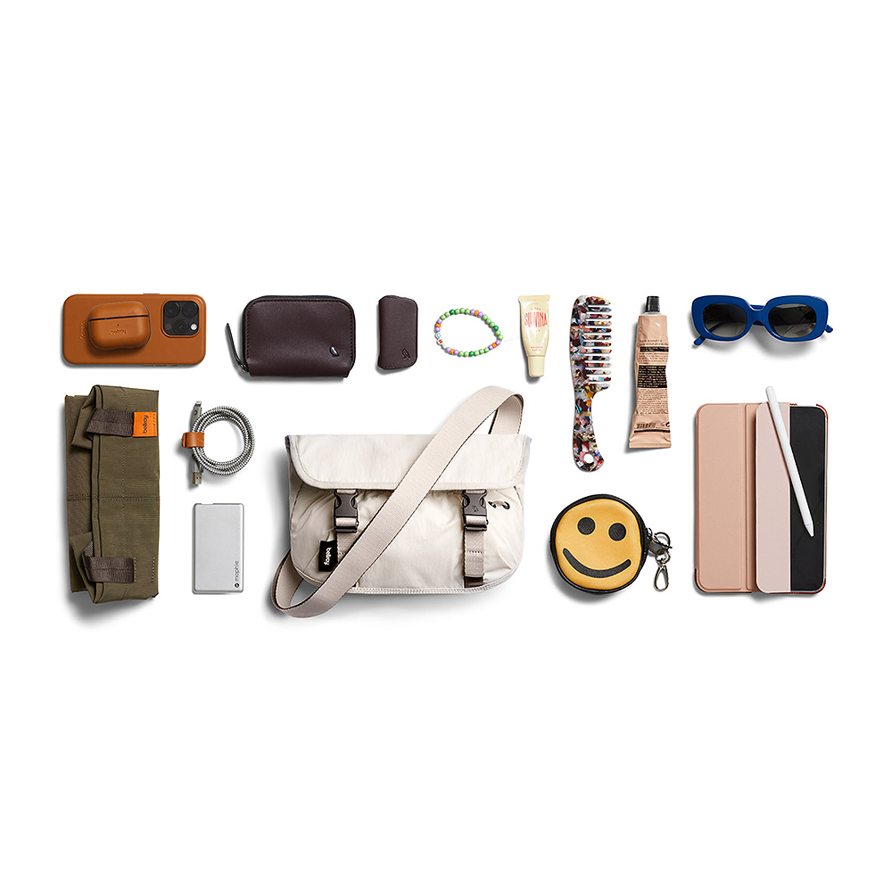 Bellroy 束帶系列迷你隨身斜背包6L 都市隨身包 側背包 小包 收納隔層 禮物 送禮 推薦(燕麥色)BHMA-OAT-243, , large