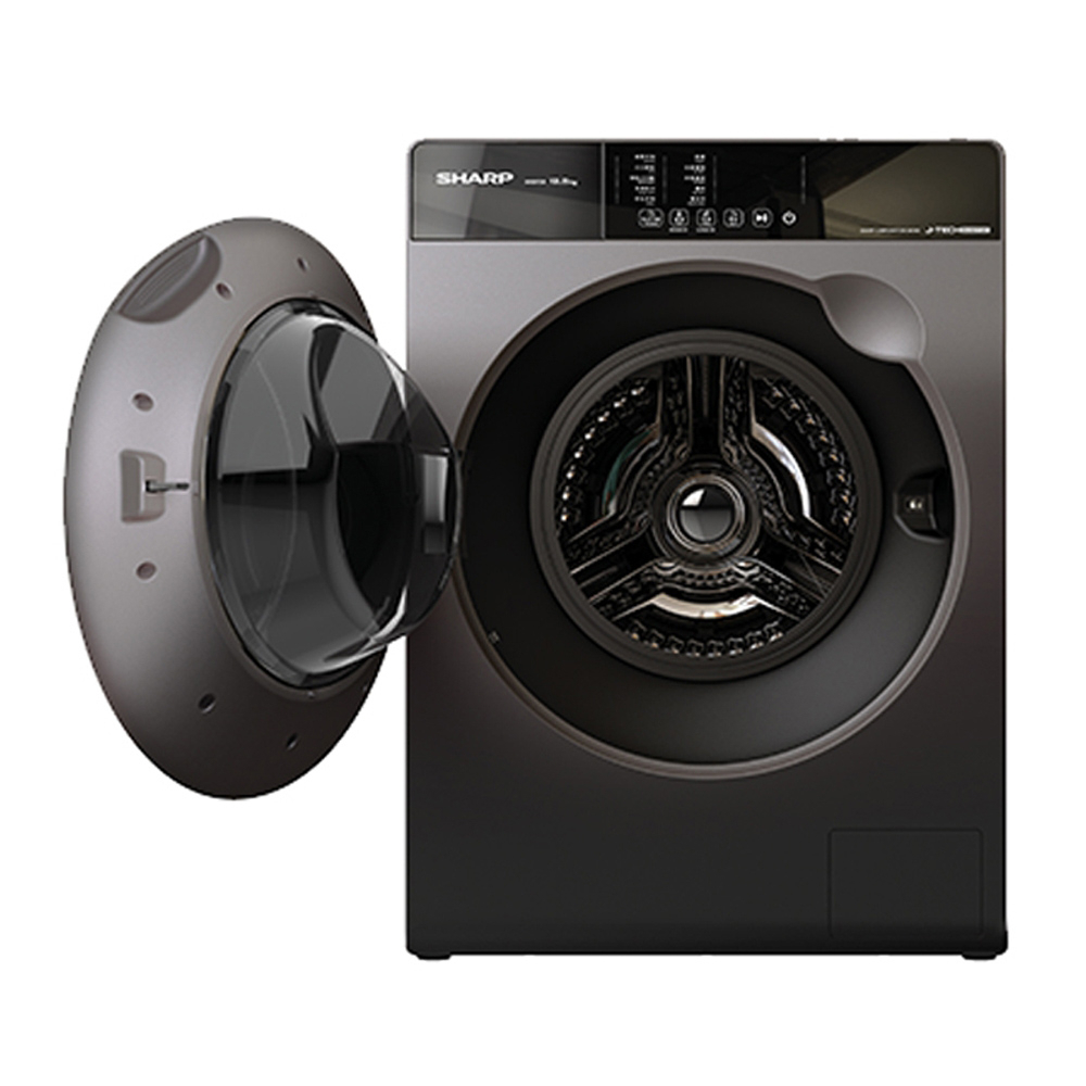 SHARP 12.5KG Front-Load Inverter Washer-Dryer ES-FKS125WT, , large