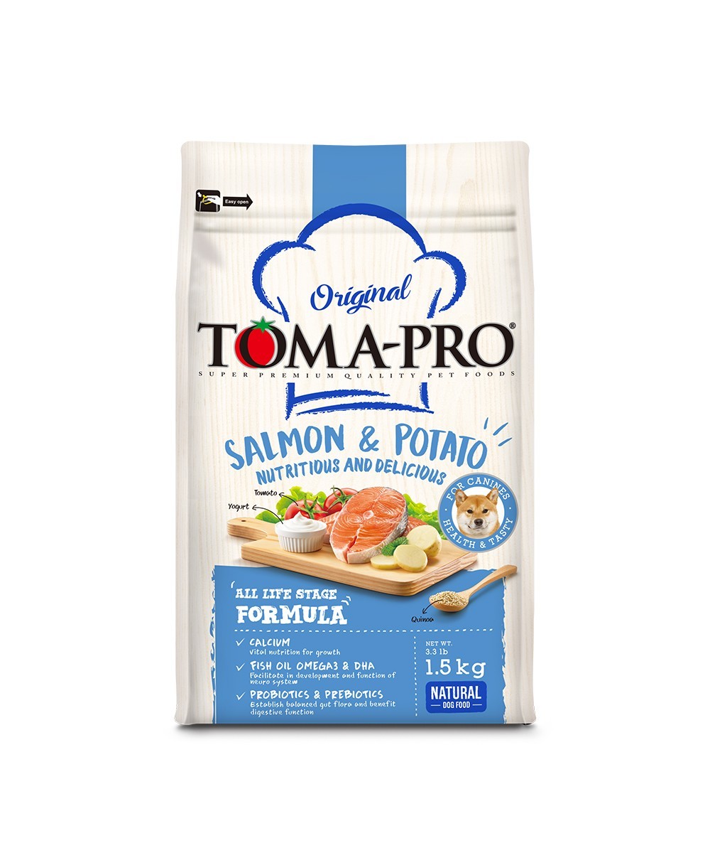 【拉拉寵物小舖】優格 狗飼料 TOMA-PRO 經典系列 成幼犬鮭魚7公斤 低敏感, , large