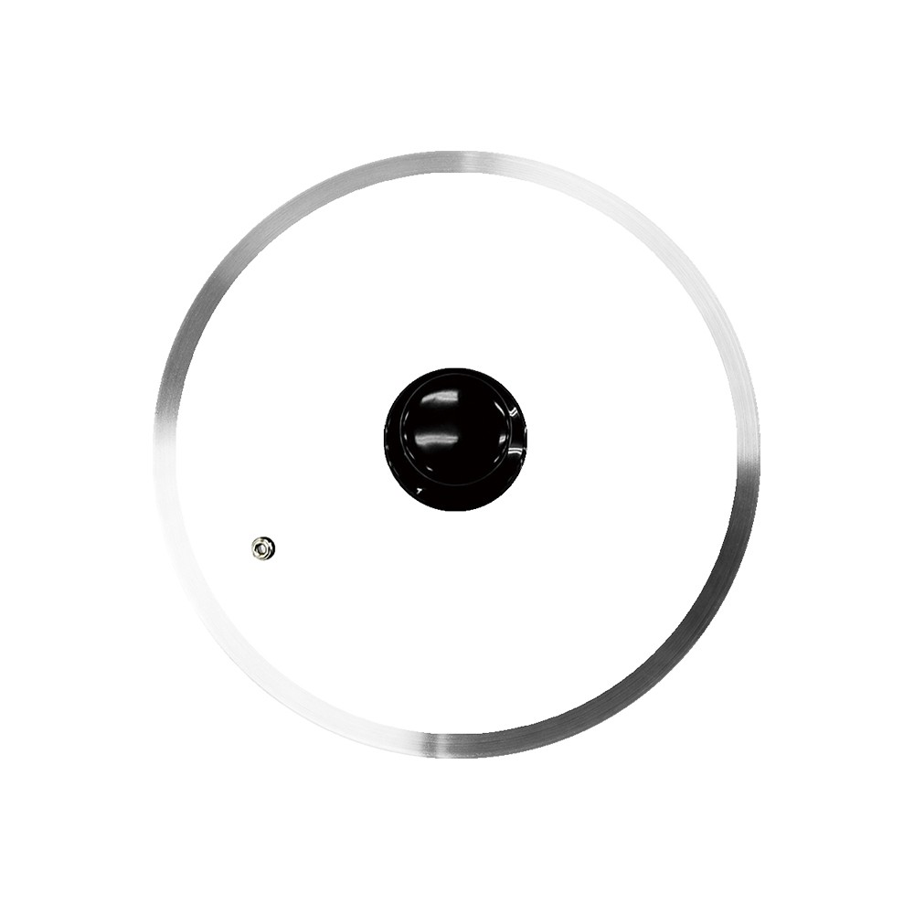 PERFECT 理想牌 晶鑽寬邊玻璃蓋鍋蓋 28cm-Leidea樂德兒, , large