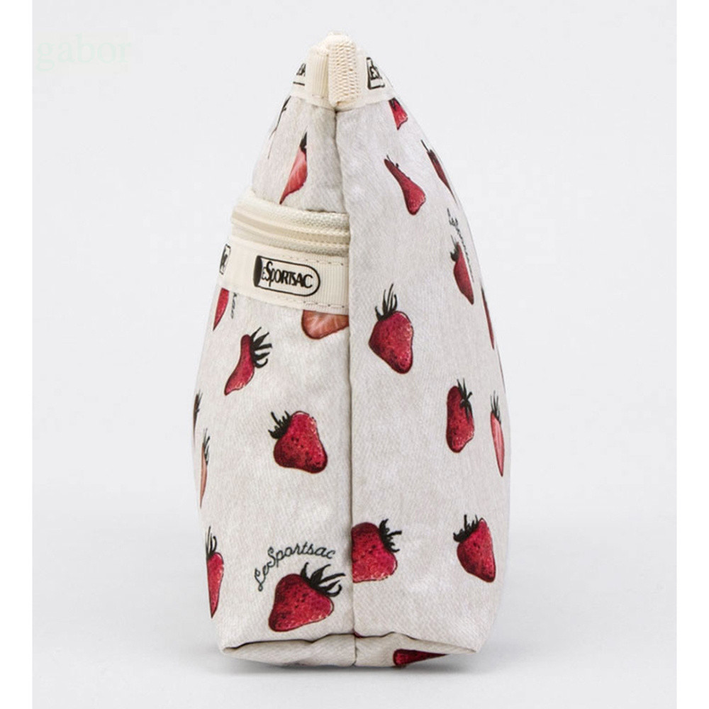 LeSportsac Cosmetic Clutch 雙層拉鍊收納化妝包 -莓果輕舞, , large