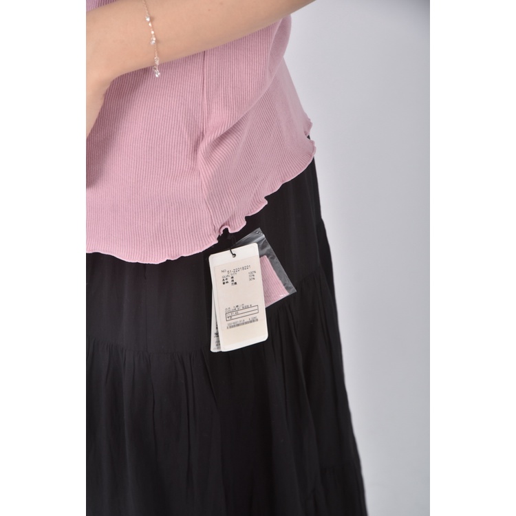 (S) ef de小香風棉質純棉無袖粉色上衣二手衣, , large