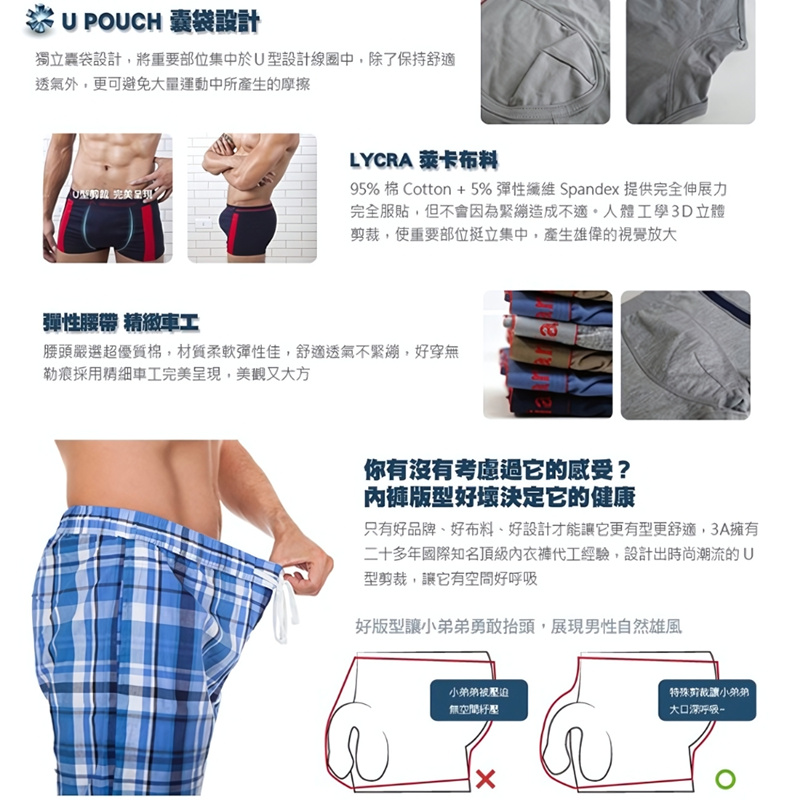 ﹝ 3A-Alliance﹞ 南美洲豹紋/6件組合四角褲, , large