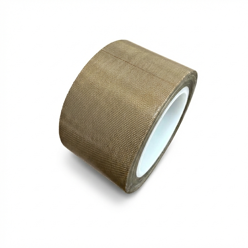 【辰達應用材料】耐高溫鐵氟龍膠帶 0.13mm*35mm*10M 咖啡色, , large