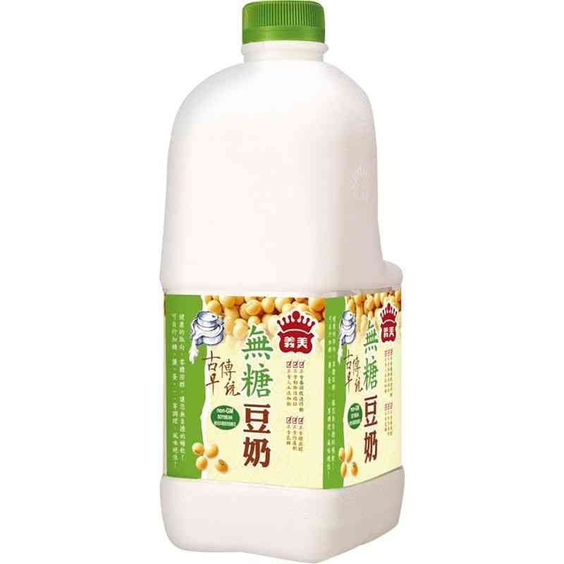 義美無加糖豆奶2000ml, , large