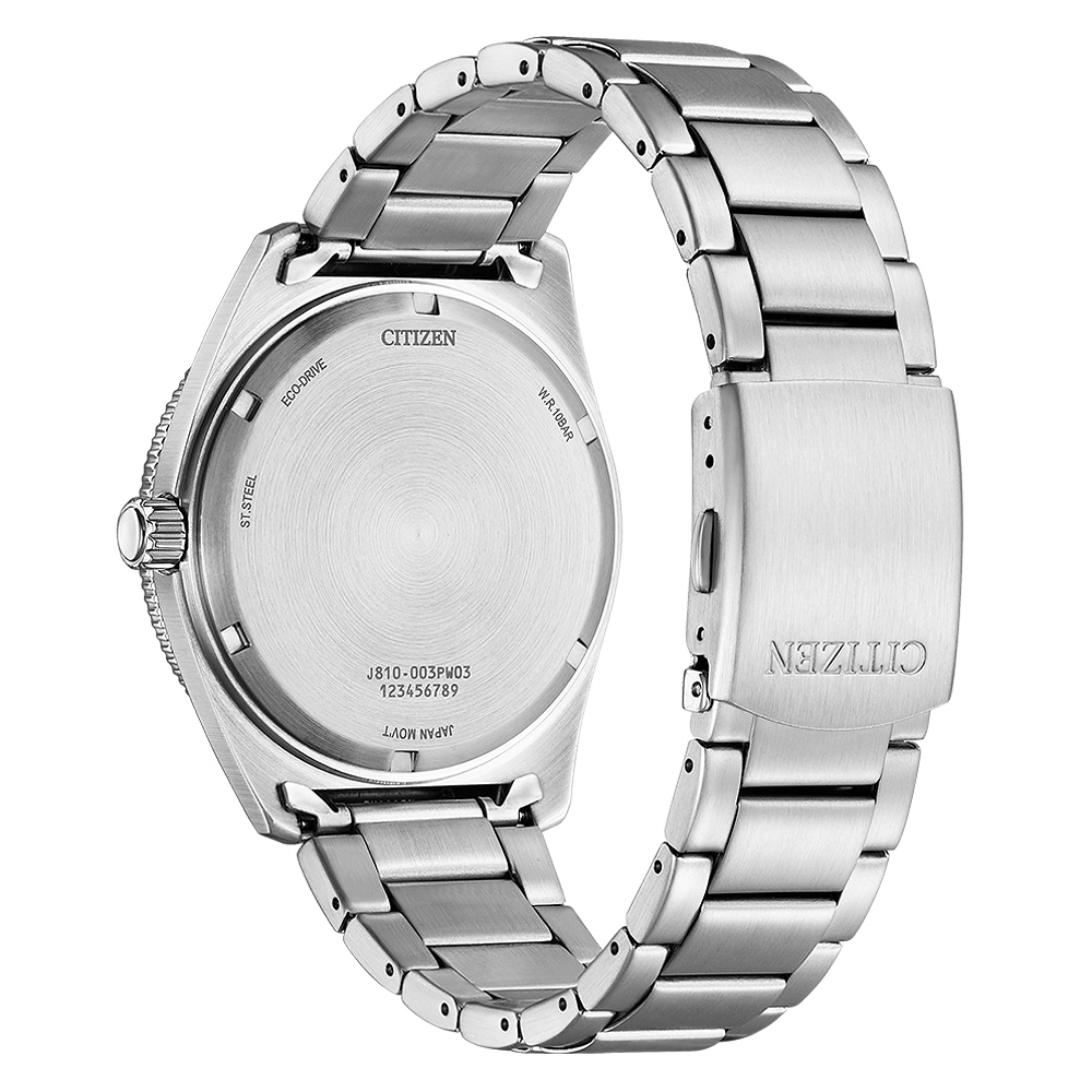 CITIZEN 星辰 光動能潮男時尚大三針手錶-綠 AW1768-80X, , large