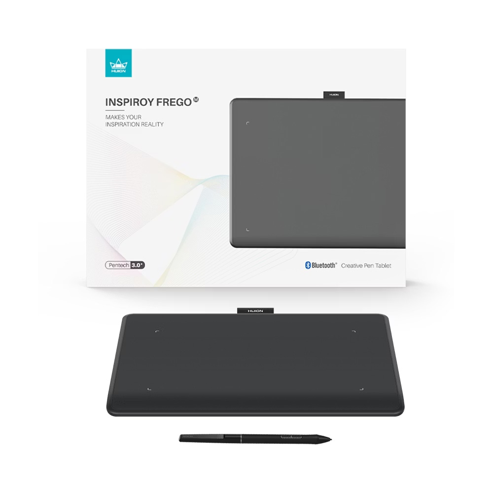 HUION 繪王 INSPIROY Frego M 藍牙繪圖板 /台 L610