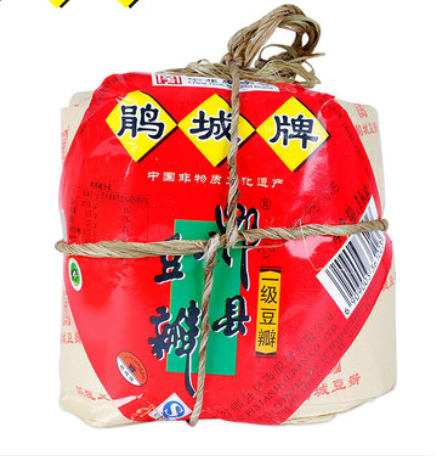 鵑城牌郫縣豆瓣醬 正宗四川黑豆瓣一級一年豆瓣醬1000g（不含肉）, , large