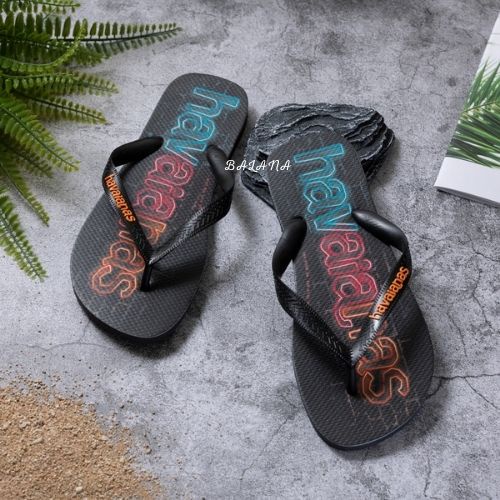 [巴拉娜巴西人字拖專賣店]中壢實體店面Havaianas 哈瓦仕 夾腳拖/人字拖鞋 TOP LOGOMANIA PRINT 沙灘 海灘, , large