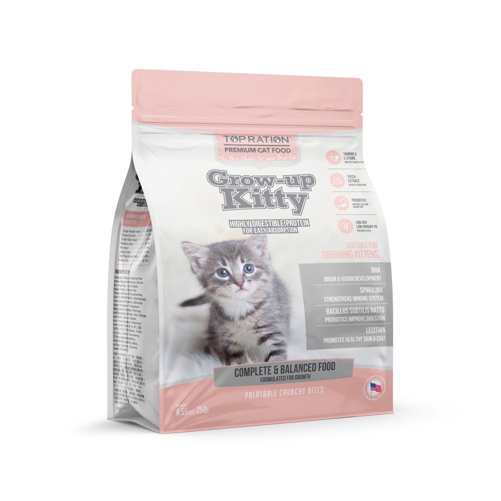 【TOPRATION美式優選】貓糧 幼貓飼料 成長強化配方5.4kg, , large