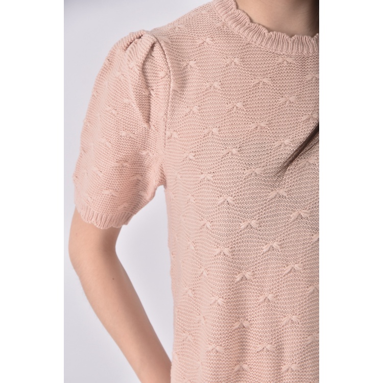 (M) 質感橘色短袖上衣二手衣, , large