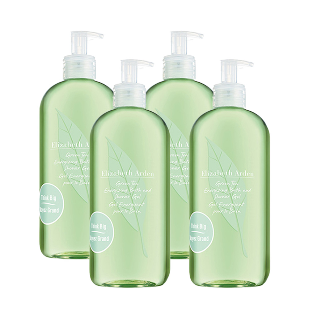 【Elizabeth Arden 伊麗莎白雅頓】 綠茶香水沐浴膠 500ml 4入組