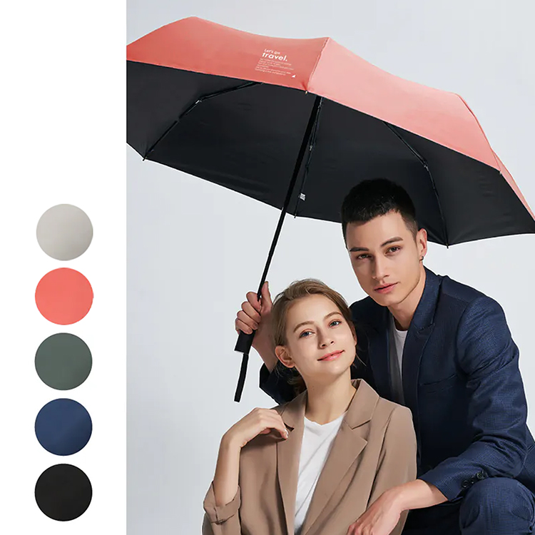 大傘面全遮光黑膠布自動摺疊傘-27吋-神秘黑-1支, , large