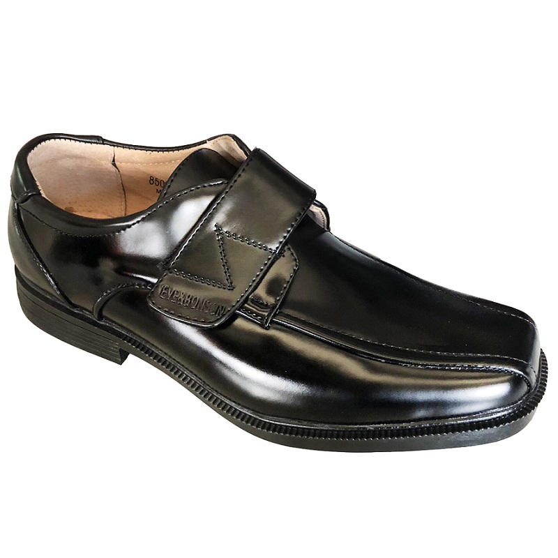 Mens Smart Shoes, 黑色-45, large