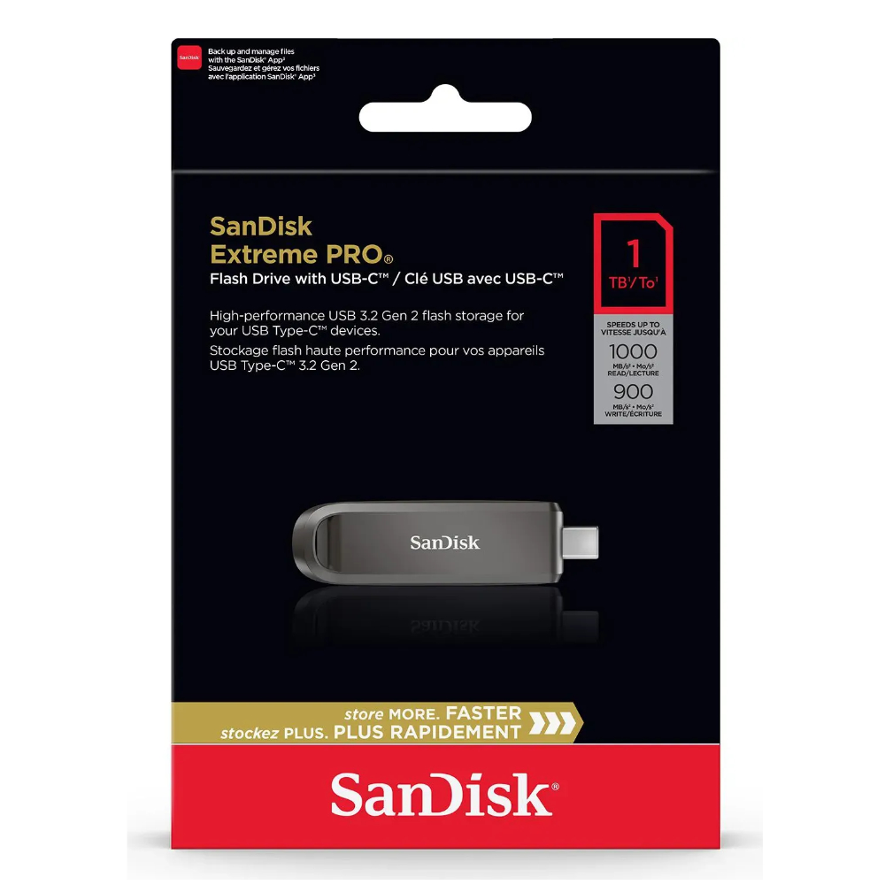SanDisk CZ890 Extreme PRO 1TB USB-C, , large