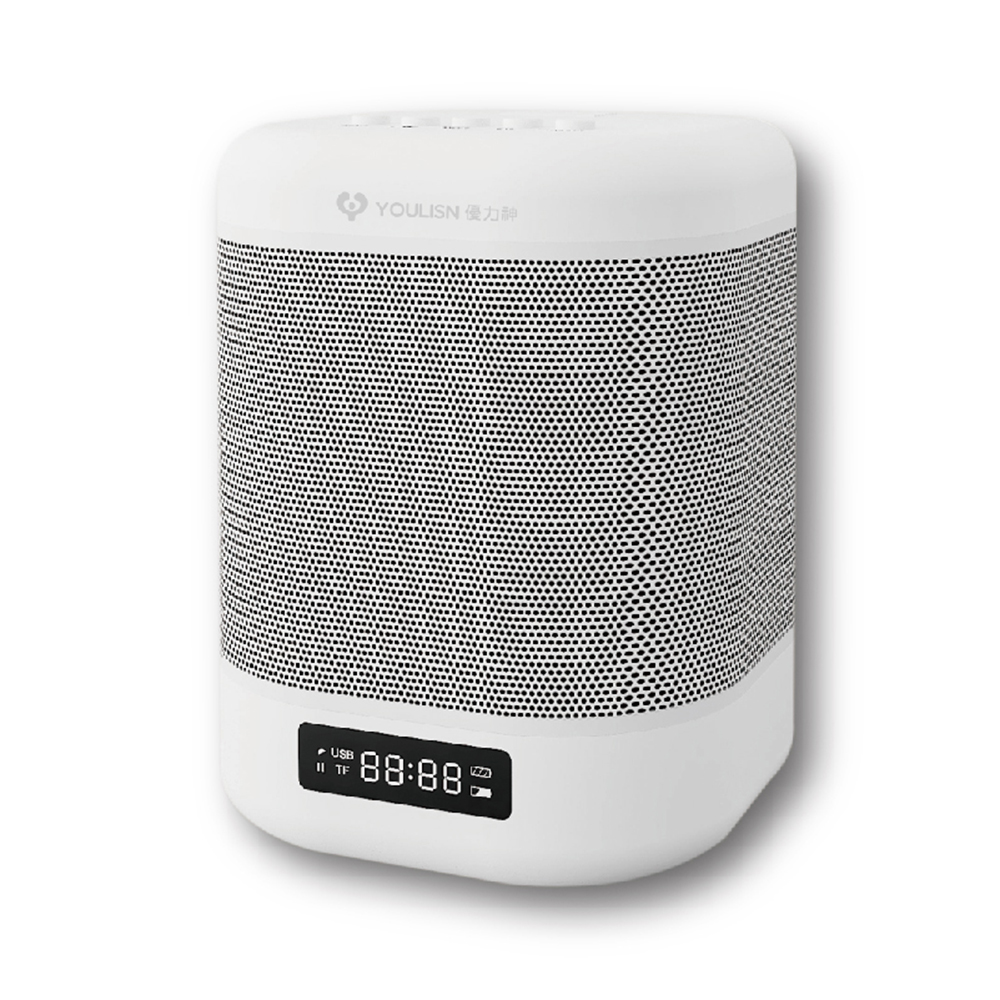 YOULISN S10 Portable Lightweight Bluetooth Speaker-white