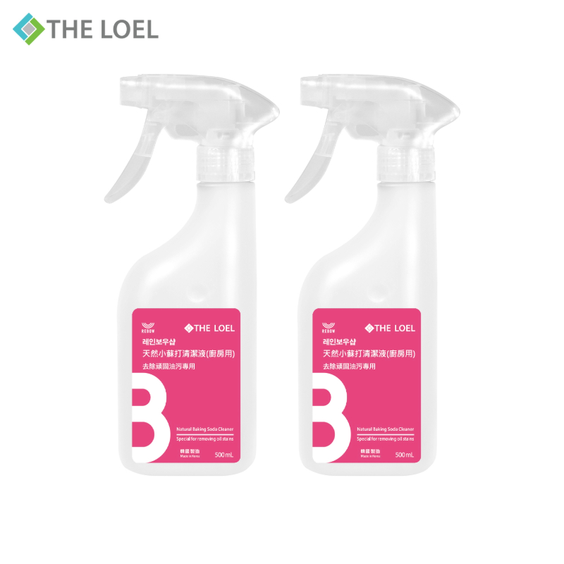 〔得來亞〕THE LOEL 天然小蘇打清潔液 500ml (廚房用)-1入/2入 適用於抽油煙機、電磁爐、冰箱、廚房洗手台等/韓國製造, , large