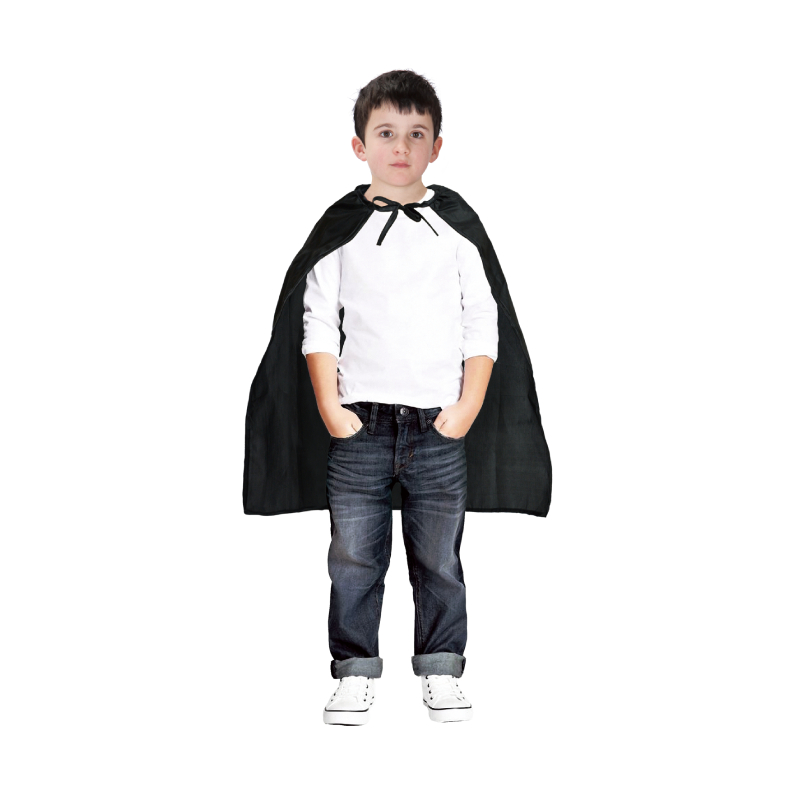 28-inch black cloak, , large