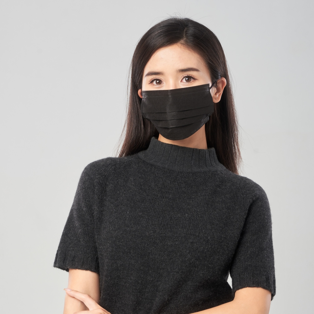 【DRX達特世】醫用平面口罩-經典系列-潔白(成人/50入), , large