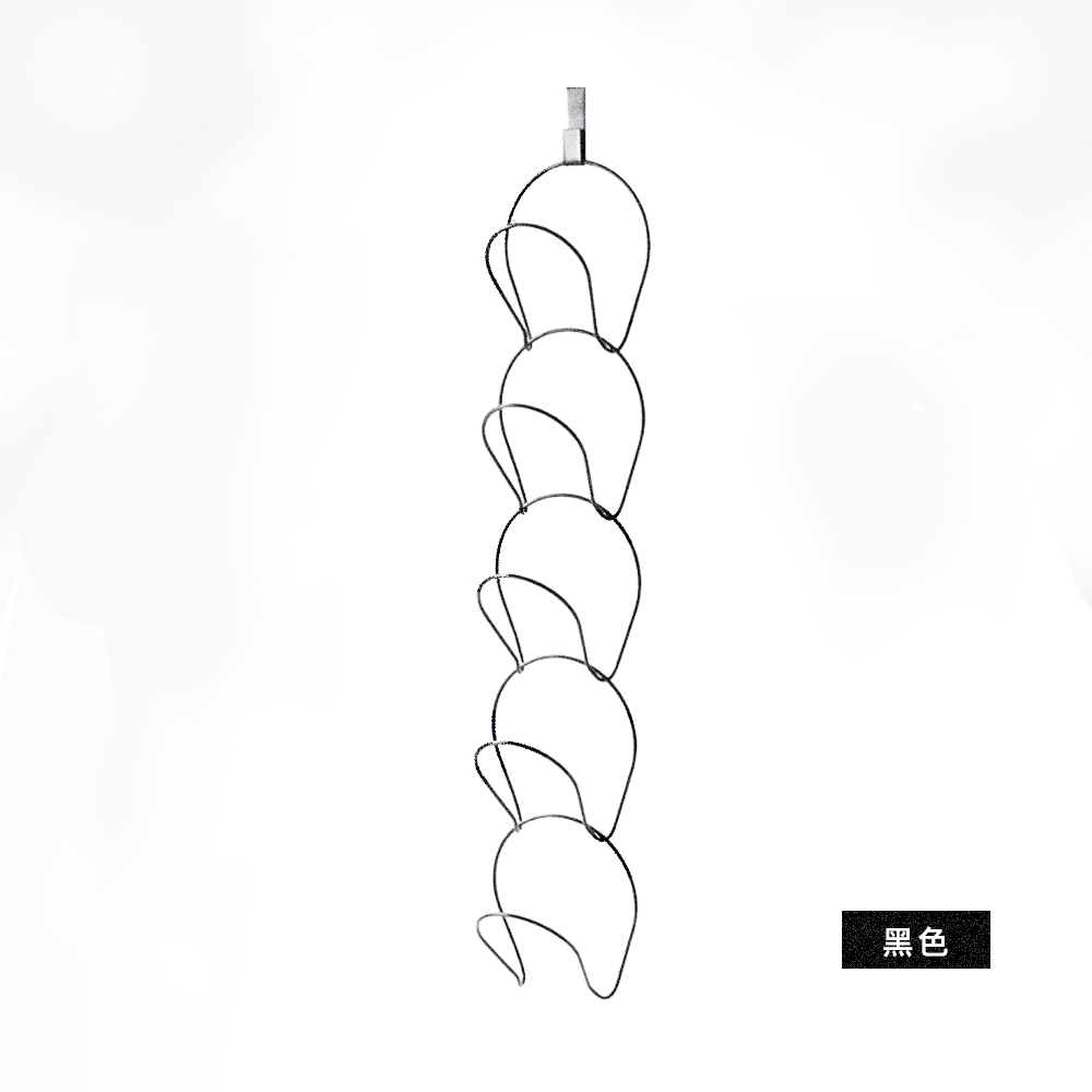 【上手家居】金屬帽子收納 黑色(帽架/帽子架/帽托/掛帽架/帽子掛鉤/掛帽/帽子掛架/帽子/鴨舌帽/門後掛鉤/掛鉤), , large