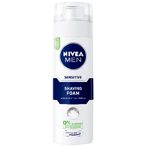 Nivea For Man Sensitive Shaving Foam, , large